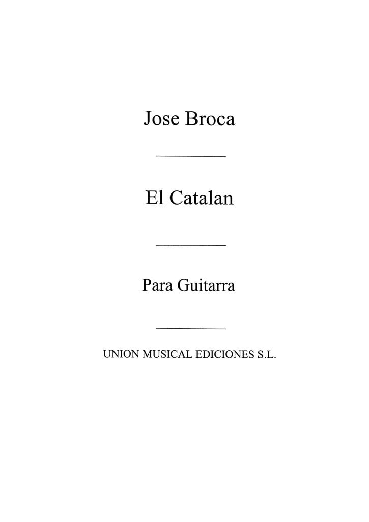 El Catalan, Vals